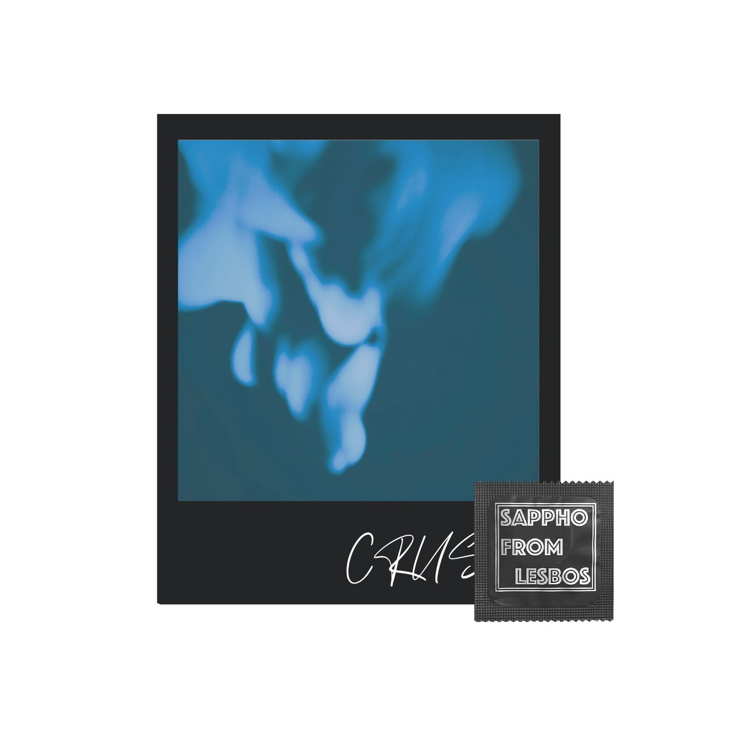Sappho from lesbos Crush Blue Filter Finger Condom