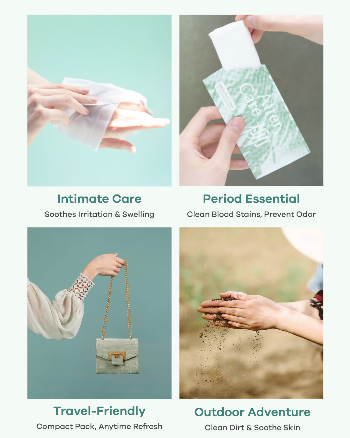 Sappho from lesbos Botanical Feminine Wipe