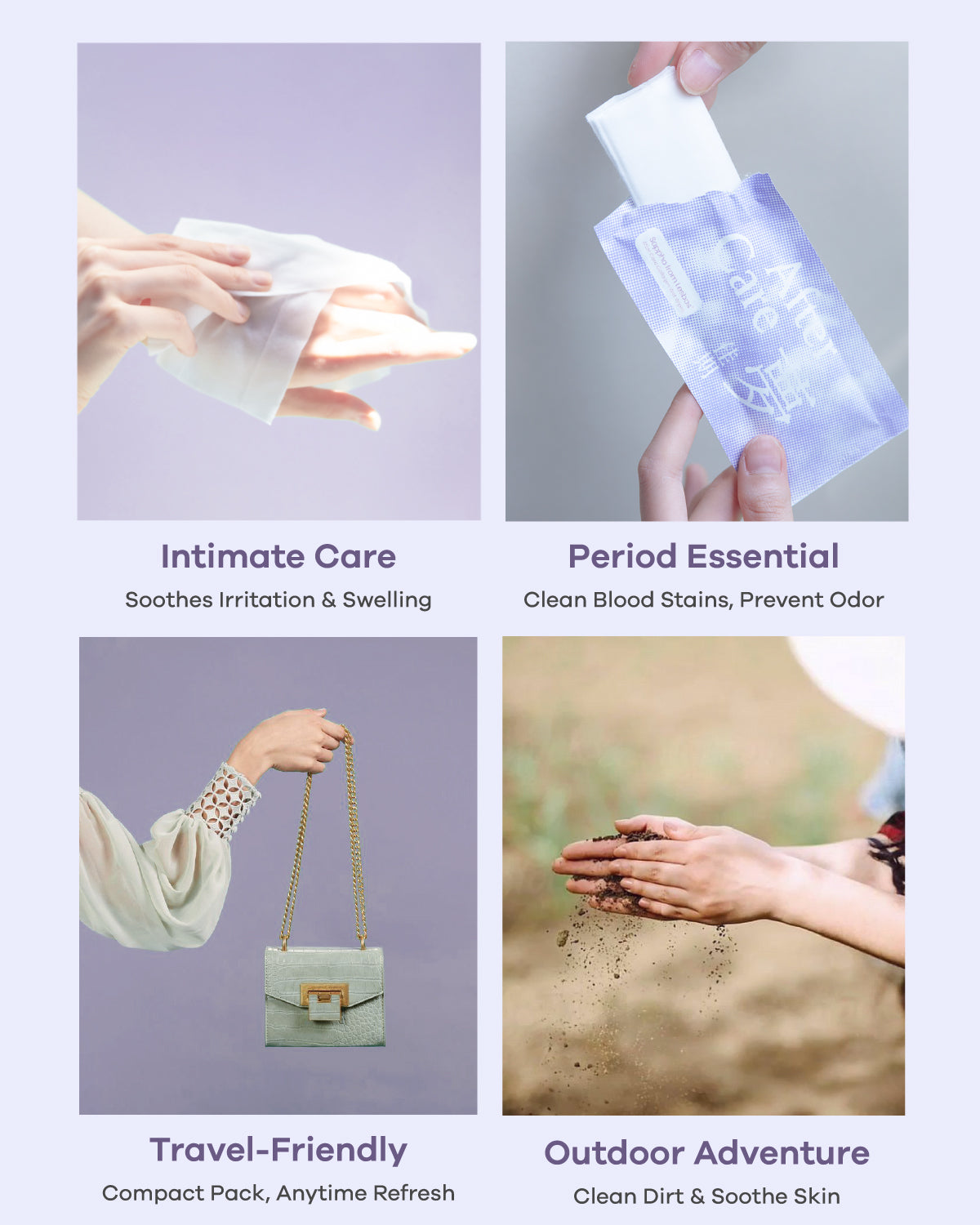 Sappho from lesbos Collagen Feminine Wipes