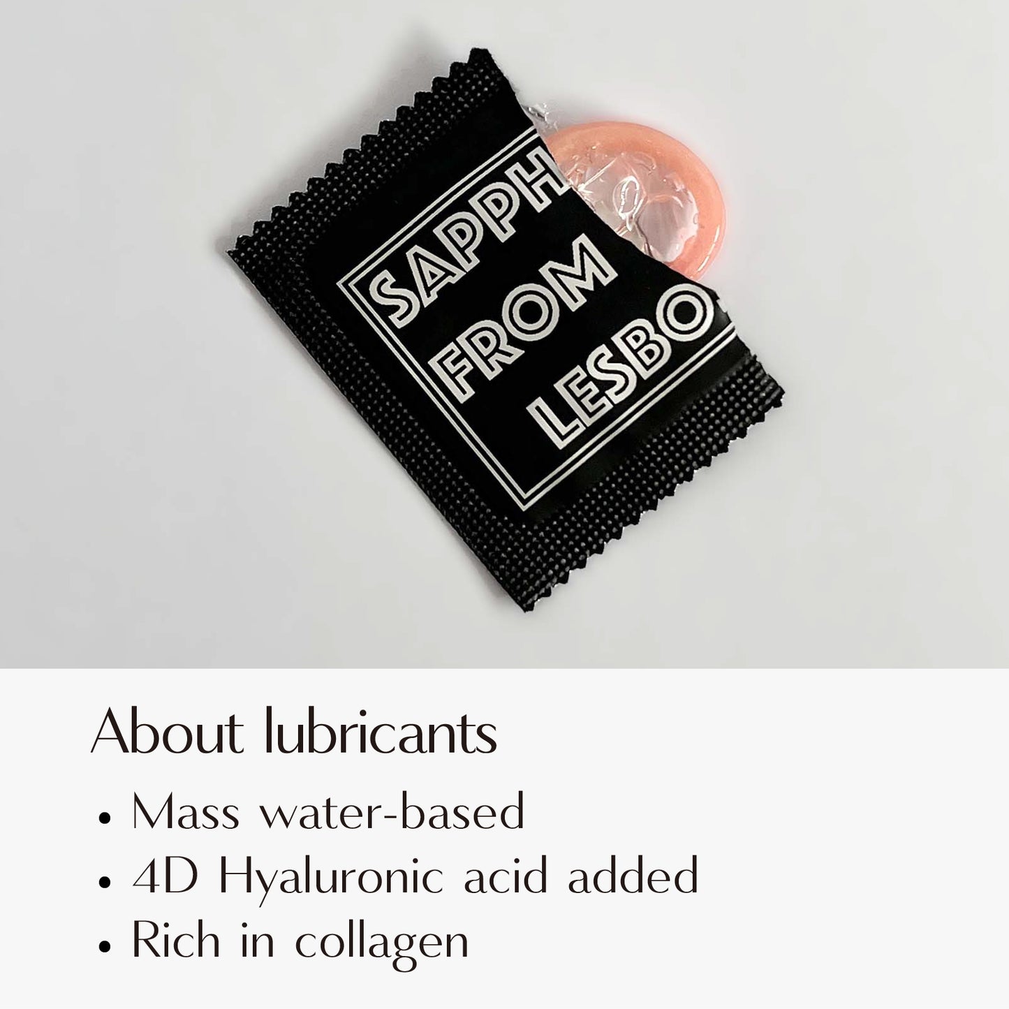 Sappho from lesbos Crush Pink Filter Finger Condom