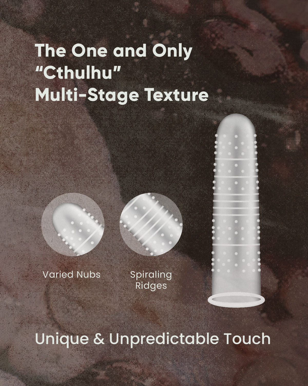 Sappho from lesbos Ribbed & Dotted 4-Layer Patented Finger Condom, 12 count