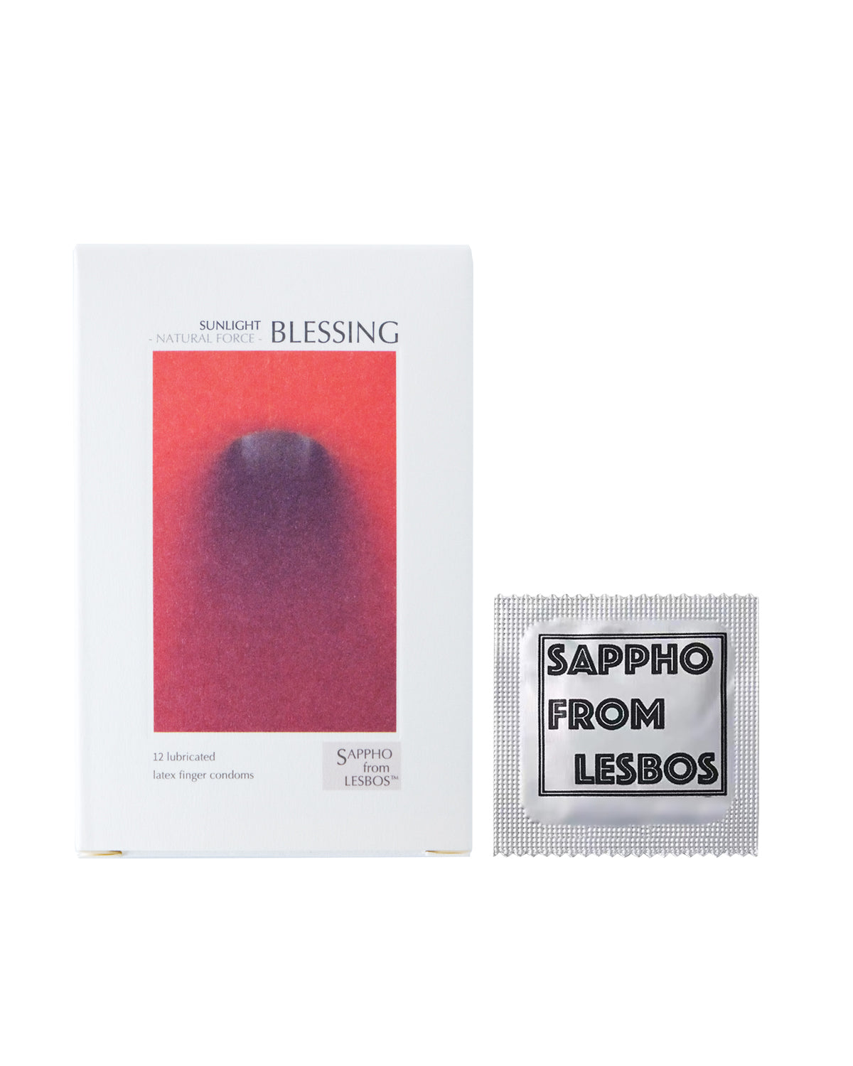 Sappho from lesbos Natural Force Sunlight Blessing Finger Condom Neroli Scent, 12 count
