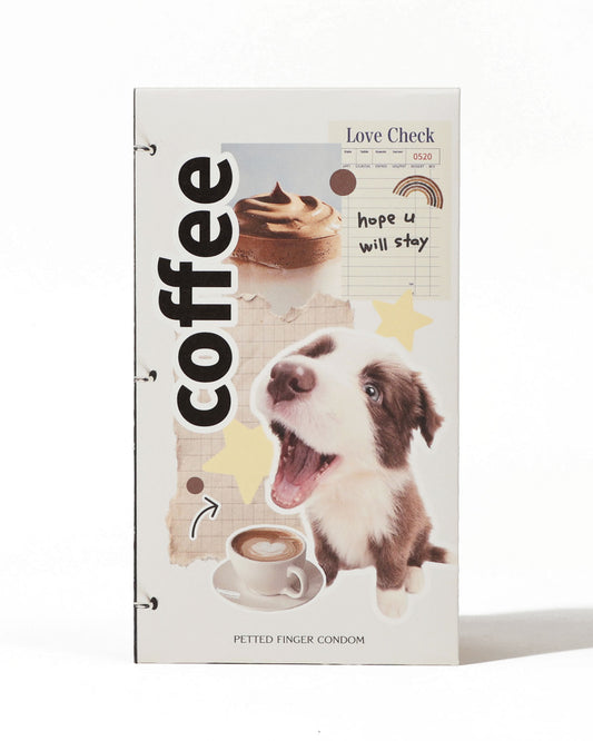 Sappho from lesbos Puppy Finger Condom, Waffle Pattern, 16 count