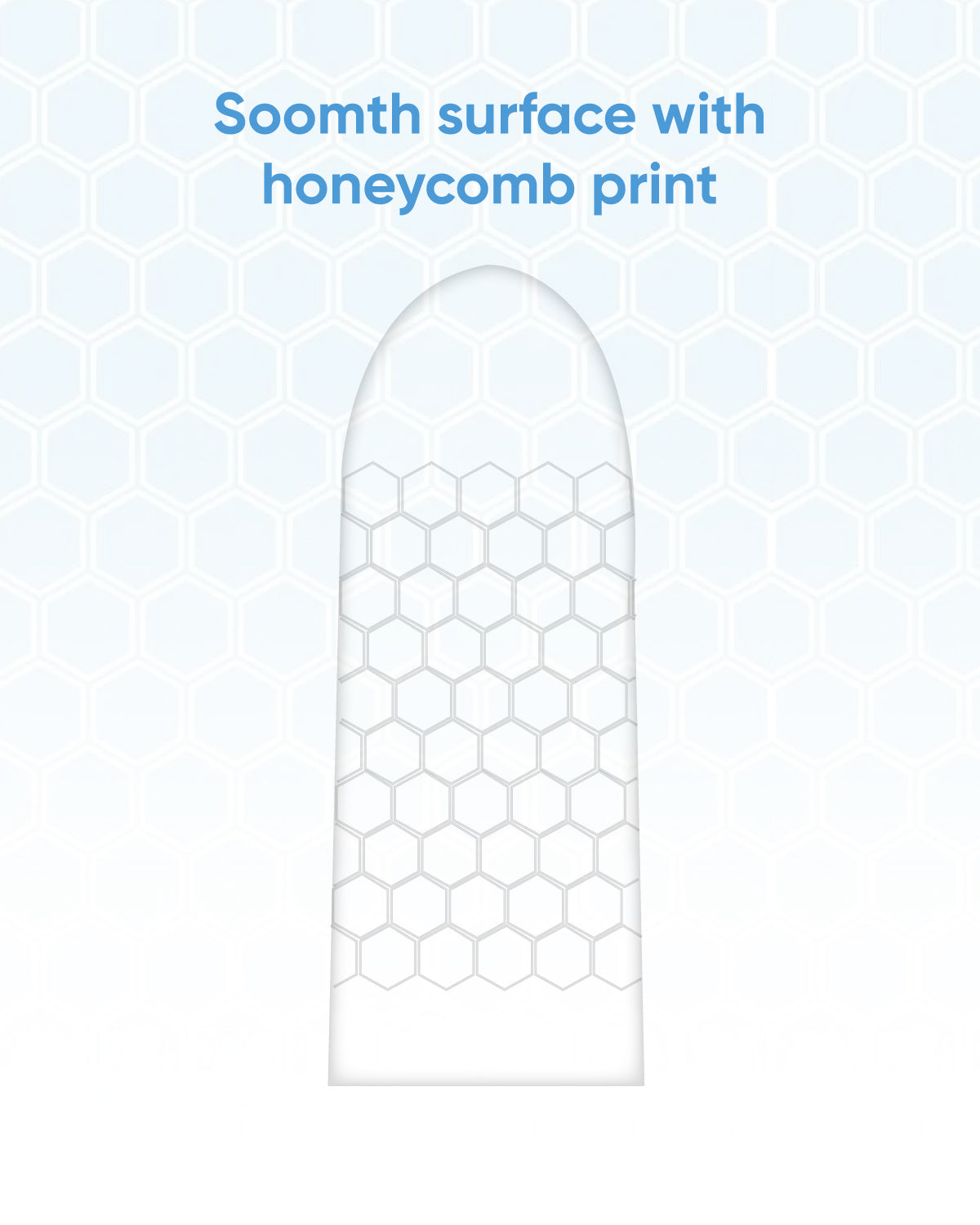 Sappho from lesbos Kitty Finger Condom, Honeycomb Pattern, 16 count