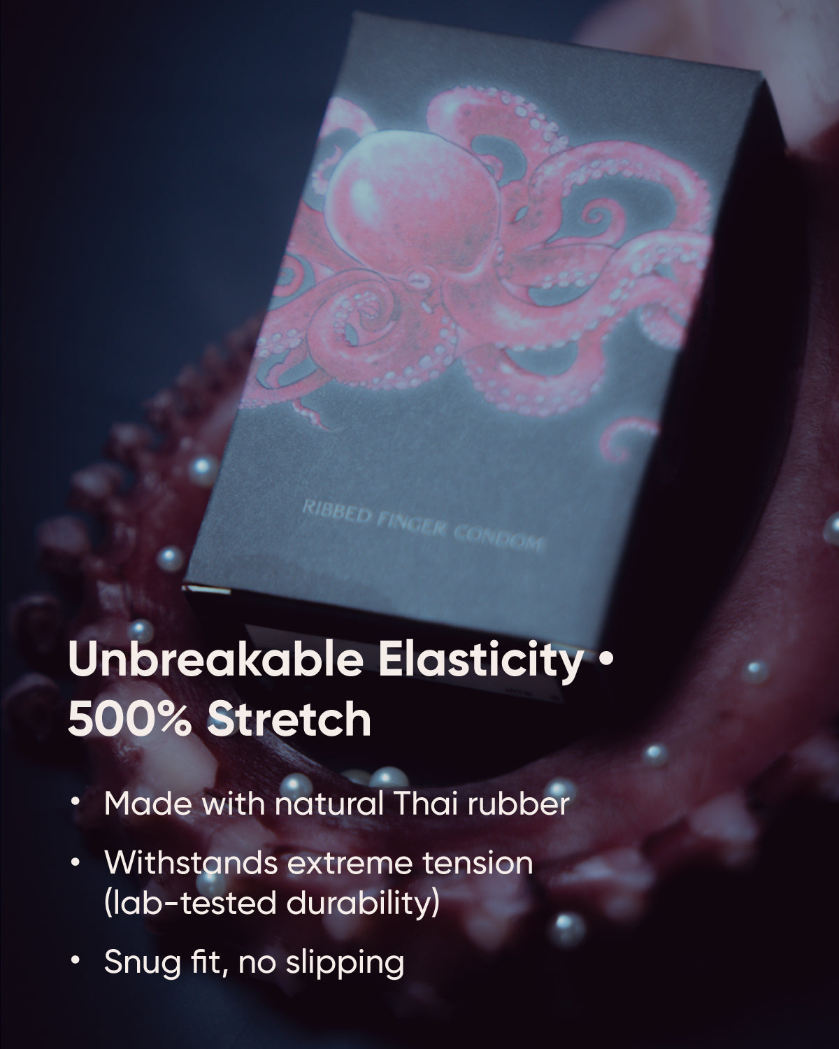 Sappho from lesbos S+ point Dotted Finger Condom, 12 count