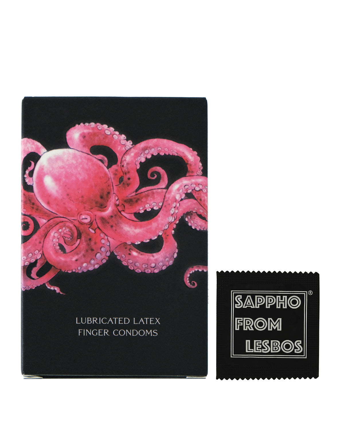 Sappho from lesbos S+ point Dotted Finger Condom, 12 count