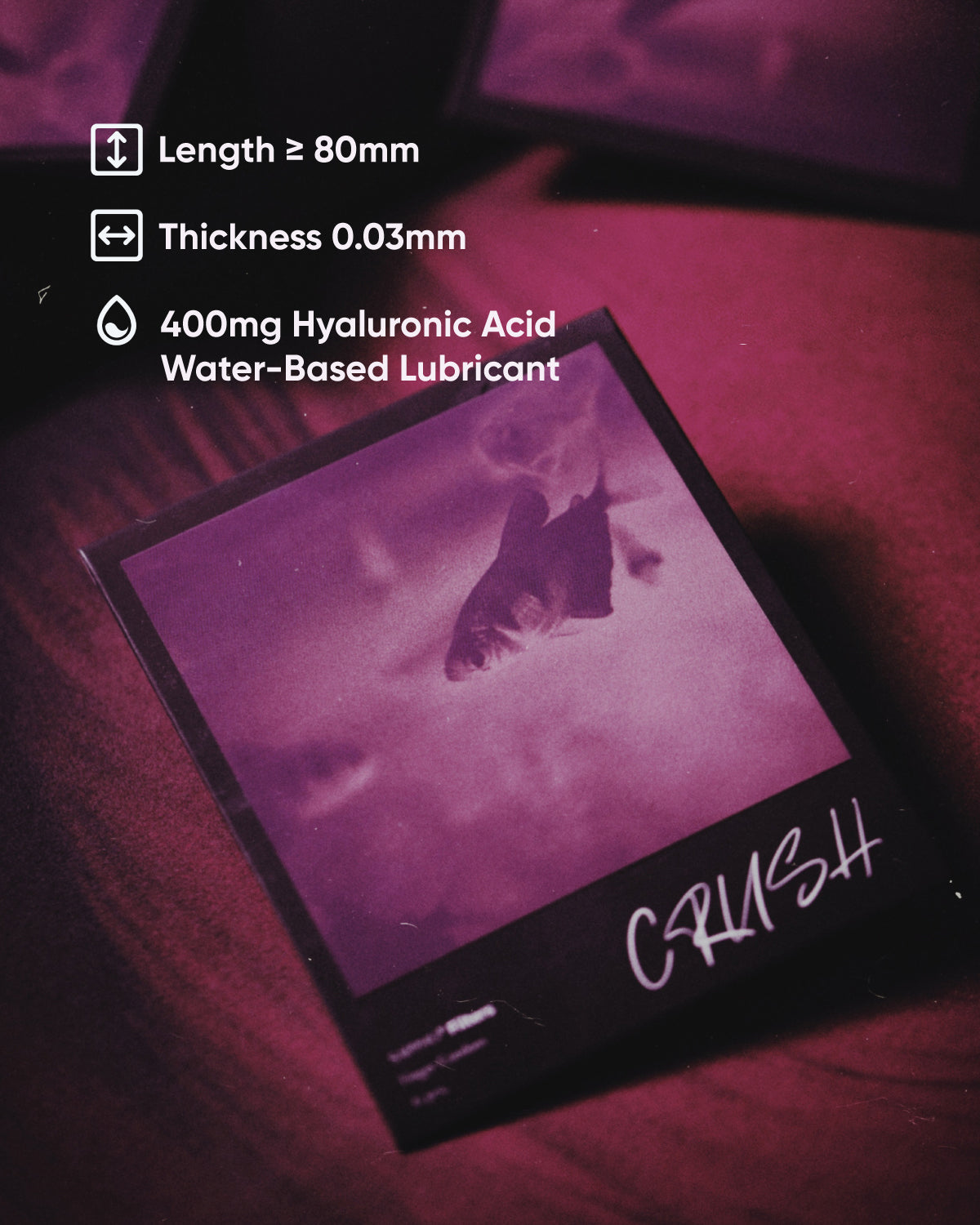 Sappho from lesbos Crush Pink Filter Finger Condom, 12 count